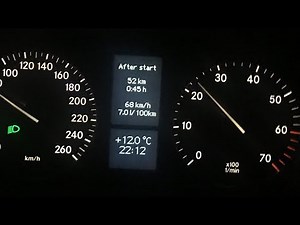 Mercedes - Benz W203 C180 1.8 Kompressor 143 hp Facelift 2005 - acceleration 0 - 140 km\\h #2