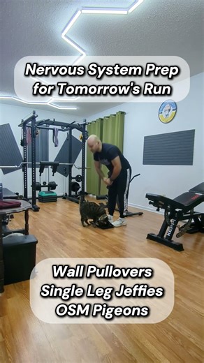 Nervous System Prep for tomorrow's run #backpaincoach