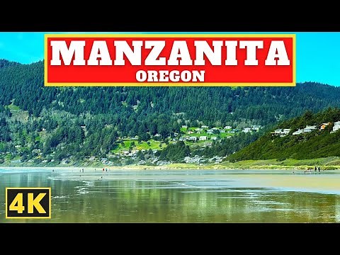 MANZANITA, Oregon | 4k Walking Tour 🇺🇸