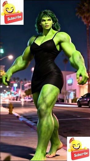 She-Hulk's Ultimate Transformation! 💪✨