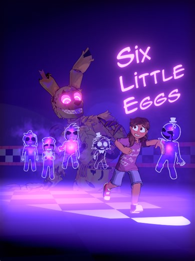 Six little eggs 🥀 Did the animation later cuz I made 5 models for it from scratch. Springtrap and Deliah AU #fnaf #springtrap #springtrapanddeliah #freddyfazbear #goldenfreddy #foxy #bonnie #chica #fnafmissingchildren #originalcharacter #fnafau #sixlittleeggs #littlenightmares #edit #blender #3danimation #deliah #animationmeme #animationtrend #trend #fyp
