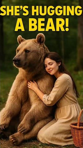 She Hugged a BEAR… and This Happened