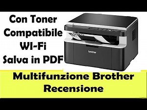 Multifunzione Brother DCP1612W Recensione Stampante wifi