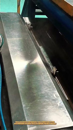 Automatic Glass Washing Machine with Hot Water Spray and Air Drying System #machine #technology