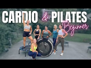20 MIN Rebounding Cardio & Pilates Core | Beginner Trampoline Challenge | DAY 8