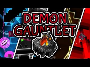 Demon Gauntlet (All levels) — "Geometry Dash"