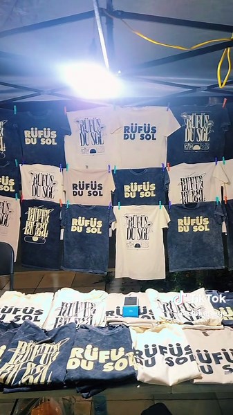Rufus Du Sol en Monterrey: Merch Exclusivo