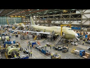 Inside Boeing Factory Building World Biggest Planes Boeing 747 #boeing747