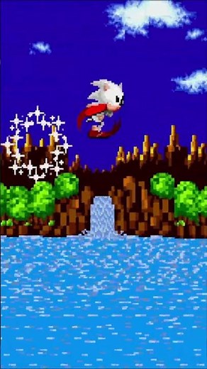 White Sonic In Sonic 1 #sonicr #sonics #sega #sonicart #sonicexe #sonic #sonicmania # #tails #shadow