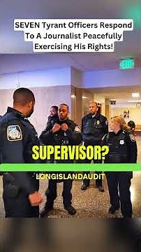 We will arrest you! "Backup Now" Part3 #firstamendment #audit
