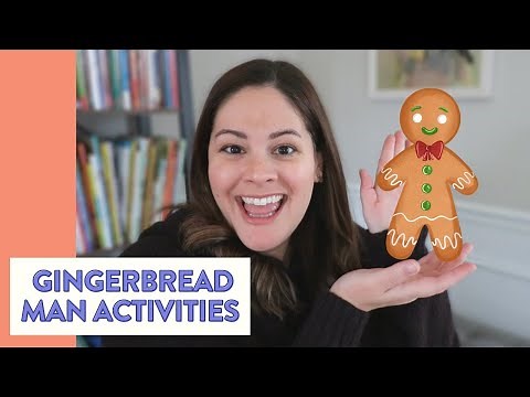 Gingerbread Man Activities for Kindergarten, 1st, and 2nd Grade // 3 ways to use gingerbread man