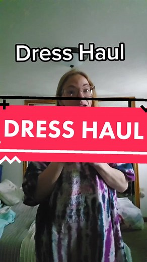 My first HAUL video 😅 Let me know which dress is your favorite in the comments! #weightloss #dresshaul #clotheshaul #bodypositivity #nsv