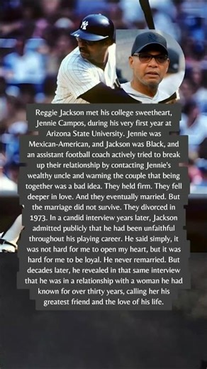 Reggie Jackson Was Told His Love Was A Bad Idea, Then He Admitted This.