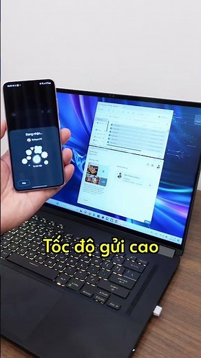 How to send files wirelessly from Android phone to Windows computer #shorts