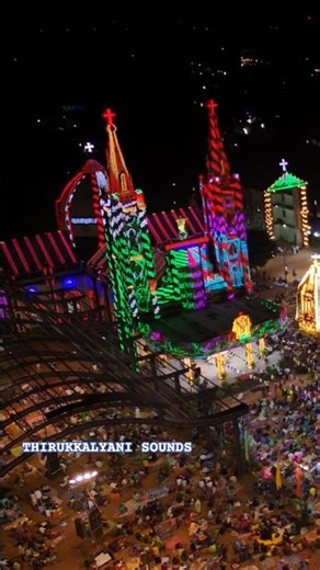 பொத்தகாலன் விளை புனித திருக்கல்யாண மாதா திருவிழா pixel LED decoration #pixeldesign #pixelart #2026