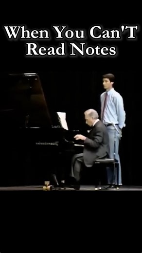 When you can't read notes #piano #memes #classicalmusic #pianomusic #pianist #music #shorts #short