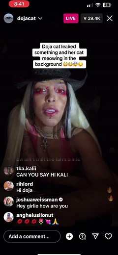 WHY IS THE CAT MEOWING #fyp #dojacat #cat #meowing #help #scary #celebrity #foryoupage