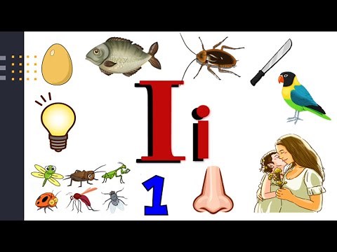 LETRANG Ii - MGA SALITANG NAGSISIMULA SA LETRANG Ii / TUNOG NG ALPABETONG FILIPINO