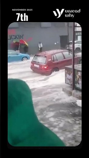 Golden Walk Mall Underwater: Hailstorm Devastates South Africa