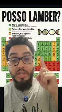 Lambendo a Tabela Periódica