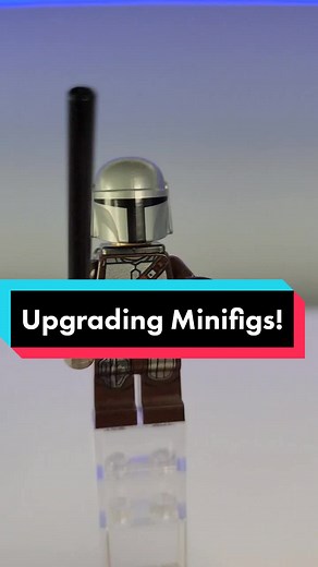 Customizing Lego Star Wars Mandalorian Minifigure | Upgrading Minifigs!