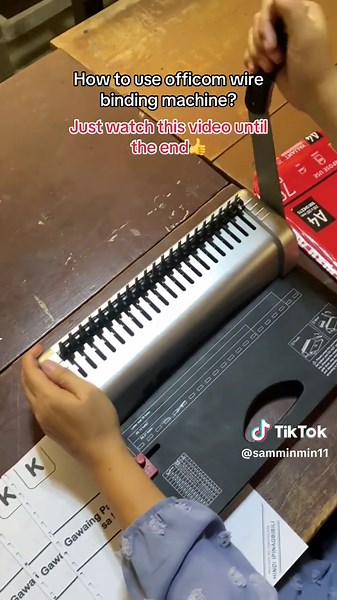 How to Use Officom Wire Binding Machine Effectively