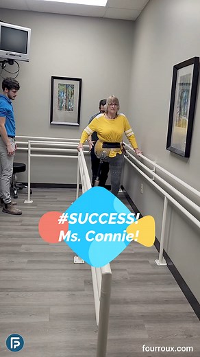 Welcome Ms. Connie Solomon to the Fourroux Family! 👋🥰 After a 2 year battle with health issues, including being diagnosed with cancer, Ms. Connie ended up having a #hemipelvectomy amputation this past June. For most, cancer and this surgery would be overwhelming. But Ms. Connie met every challenge with prayer, strength, and determination. 🦾 She showed up, put in the work, and refused to quit. And now, 𝐣𝐮𝐬𝐭 𝐬𝐢𝐱 𝐦𝐨𝐧𝐭𝐡𝐬 𝐚𝐟𝐭𝐞𝐫 𝐡𝐞𝐫 𝐚𝐦𝐩𝐮𝐭𝐚𝐭𝐢𝐨𝐧… 𝐂𝐨𝐧𝐧𝐢𝐞 𝐢𝐬 𝐖𝐀�