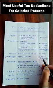 422K views · 4.1K reactions | Most Important Tax Deductions For...