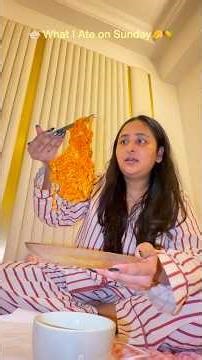 What I Ate on Sunday #minivlog #ytshorts #shorts