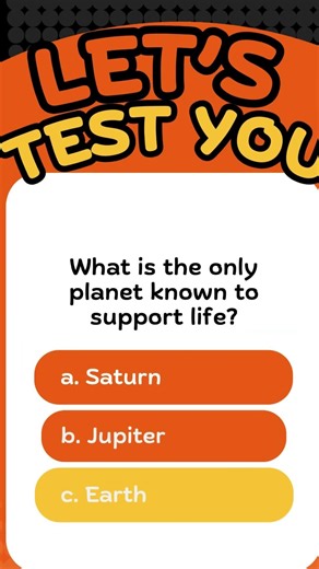 Solar System Quiz 🌞🪐 #quiz #solarsystem #educational #shorts