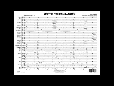 Struttin' With Some Barbecue arranged by Rick Stitzel