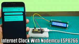 How to get the Day and Time through the internet with the Nodemcu ESP8266 - SriTu Hobby