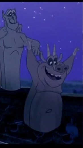 Best Moments of the Gargoyles #shorts #disney #animation #compilation