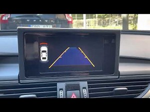 Audi backup camera replacement. Retrofit on Audi A6 c7