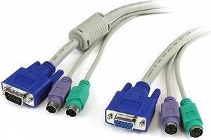 StarTech.com 6 ft. PC99 3-in-1 Keyboard, Monitor, Mouse Extension Cable... | bol