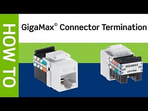 GigaMax Connector Termination