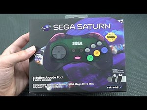 Retro-Bit Sega Saturn Retro & Multi Platform Wireless Solution !