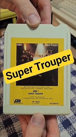 ABBA Super Trouper 8 track repair #8track #80smusic #vintage #repair #stereo