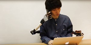 Robotic Arms Controlled By Your….. Feet?