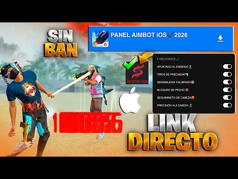 PANEL PARA iOS / AIMBOT PARA iOS / FREE FIRE 2026✅