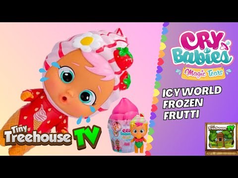 Unboxing Cry Babies Magic Tears Frozen Frutti | Discover Sweet-Scented Doll Surprises!