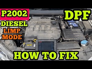 Audi Seat Skoda VW P2002 Diesel Particulate Trap Bank 1 Efficiency Below Threshold - How To Fix
