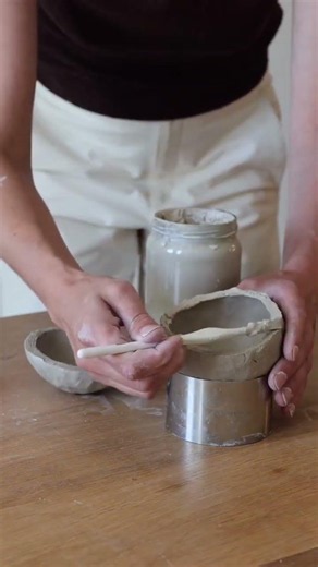 How to make a sphere ❤️ ••• Follow @studiojoa.ceramics for more!