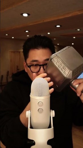 Thor's Mjölnir ASMR | Welcome to my studio🎙️