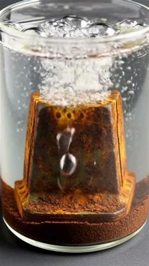 Extreme Rust Removal in Acid | Heavily Rusted Key Locking Wedge Cleaning #shorts