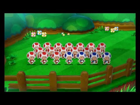 Mario & Luigi: Paper Jam - All Paper Toad Quests