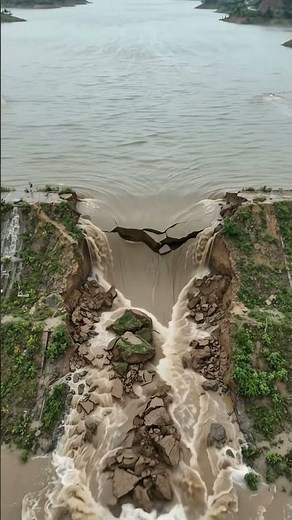 Banqiao Dam Failure | China 1975 🇨🇳 | Extreme Rainfall & Overtopping Dam Break Simulation | 4K