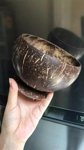 Handmade Coconut Shell Bowl – Eco-friendly Rustic Kitchen Decor – Tropical Home Decor Accent - Etsy