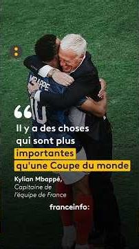 The gesture by Kylian Mbappé that touched Didier Deschamps