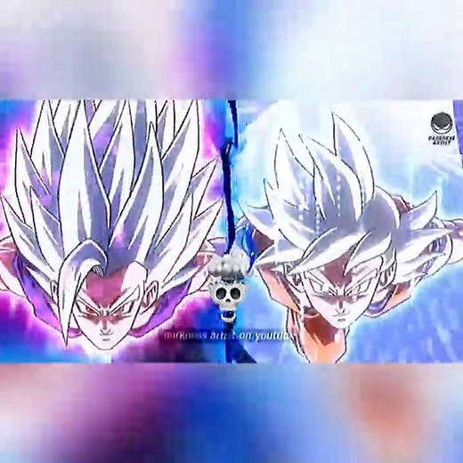 MUI Goku vs Beast Gohan 🤯 Part 2 #dragonballsuper #shorts #goku #anime #gohan